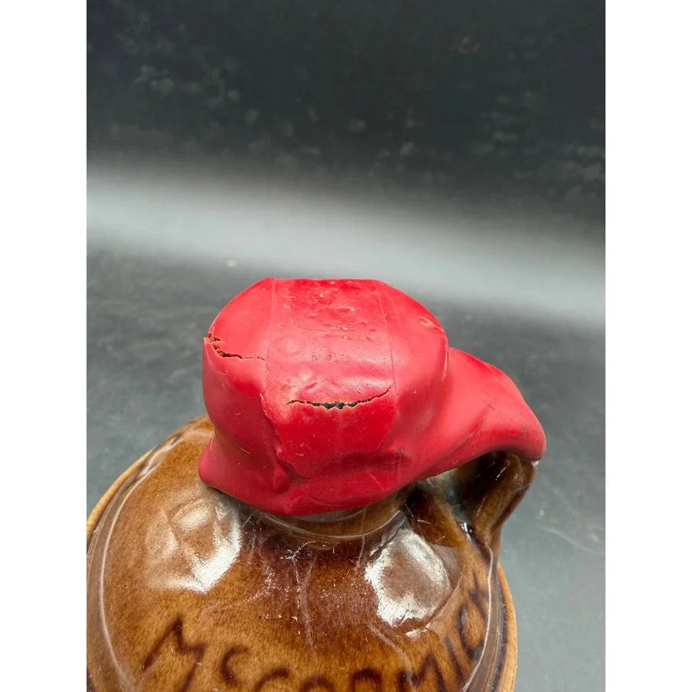Vintage Platte‎ Valley Straight Corn Whiskey Ceramic Jug McCormick Distilling Co